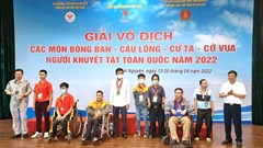Hà Nội, TP.HCM vượt trội tại Giải thể thao người khuyết tật toàn quốc 2022