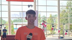 Kình ngư Nguyễn Huy Hoàng tự tin tại SEA Games 31