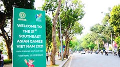 Hà Nội tuyên truyền cao điểm cho SEA Games 31