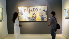 Thông điệp gia đình qua tranh, tượng của nữ nghệ sĩ 9X