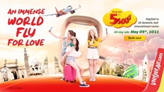 Bao la thế giới - Yêu là phải tới cùng triệu vé Vietjet khuyến mãi chỉ từ 5.500 đồng