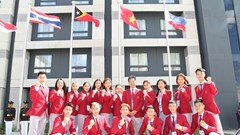 Đoàn Thể thao Việt Nam dự Lễ thượng cờ SEA Games 31 với 31 thành viên
