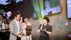 Ca sĩ Ngọc Linh rơi nước mắt khi hát “Tình thơ” trong "Thanh xuân tươi đẹp"