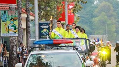 11 VĐV thực hiện nghi lễ xin lửa thắp đuốc SEA Games 31