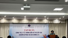 Gần 200 bác sĩ từ 12 tỉnh, thành phục vụ SEA Games 31