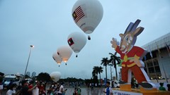 Sân Mỹ Đình trước giờ khai mạc SEA Games 31