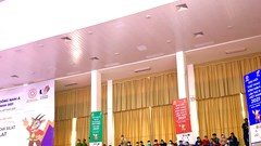 Khán giả Thủ đô “tiếp sức” các VĐV chủ nhà thi đấu chung kết Pencak Silat