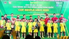 46 đội bóng tranh tài tại Giải Bóng đá nhi đồng toàn quốc 2022