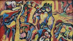 Thế giới nghệ thuật phá cách trong tranh họa sĩ Nguyễn Đại Giang