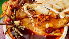 Vịt Cổ Lũng tần Sâm Báo món ăn mang đậm hồn cốt xứ Thanh