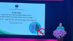Mít tinh hưởng ứng Ngày Thế giới không thuốc lá và Tuần lễ quốc gia không thuốc