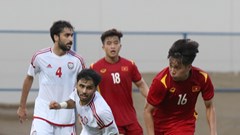U23 Việt Nam thi đấu nỗ lực trước U23 UAE
