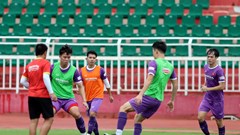 Tuyển Việt Nam tập buổi đầu tiên tại TP.HCM, chuẩn bị cho trận giao hữu gặp Afghanistan