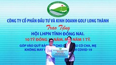 Golf Long Thành tài trợ 10 tỷ đồng cho Chương trình “Mẹ đỡ đầu” tỉnh ĐồngNai