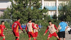 U23 Việt Nam sẵn sàng cho trận đấu với U23 Hàn Quốc