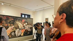 Các đại sứ, chuyên gia UNESCO choáng ngợp với nghệ thuật sơn mài Việt Nam