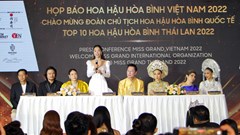 Chính thức khởi động Hoa hậu Hòa bình Việt Nam 2022 giữa ồn ào tên gọi