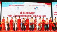 Tuần lễ sản phẩm Hà Nội - Nghệ An 2022