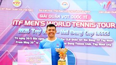 Lý Hoàng Nam giành cú đúp vô địch tại giải quần vợt ITF Men’s World Tennis Tour M15 Tây Ninh