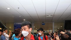 Đội tuyển U23 Việt Nam về nước