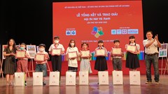 Hội thi "Nét vẽ Xanh" 2022 trao giải 420 tác phẩm