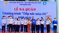 Quảng Ngãi: Ra quân "tiếp sức mùa thi” năm 2022