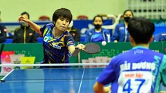 Các tay vợt mạnh nhất tranh tài tại Giải vô địch Bóng bàn quốc gia Báo Nhân Dân