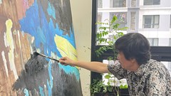 Ngắm những “giai điệu màu” của họa sĩ Thế Hùng