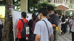 Tỷ lệ thí sinh đến làm thủ tục dự thi tốt nghiệp THPT đạt 98,75%