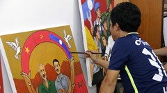 Quan hệ gắn bó Việt Nam-Lào thể hiện qua các tác phẩm nghệ thuật