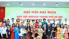 Ông Trương Minh Tiến được bầu làm Chủ tịch Hiệp hội UNESCO Hà Nội