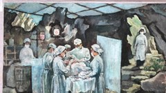 Quá khứ hào hùng trong triển lãm mỹ thuật “Còn mãi với thời gian”