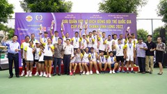 Bế mạc Giải quần vợt vô địch đồng đội trẻ quốc gia 2022