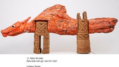 Thuận “củi lũ” làm triển lãm Con giống