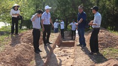 Phát hiện nhiều dấu tích của đàn Nam Giao thời Tây Sơn