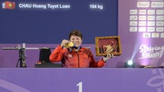 Nữ lực sĩ Châu Hoàng Tuyết Loan giành HCV, phá kỷ lục ASEAN Para Games