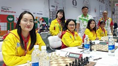 Tuyển cờ vua nữ Việt Nam thắng trận thứ tư tại Olympiad 2022