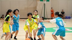 Khai mạc Giải Bóng rổ học sinh tiểu học Hà Nội