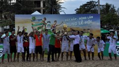 Trải nghiệm không khí lễ hội bóng đá biển Huda năm 2022