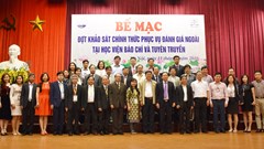 Học viện Báo chí và Tuyên truyền: Bế mạc đợt khảo sát chính thức của đoàn chuyên gia đánh giá ngoài