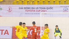 16 đội bóng tham dự Giải bóng đá U9 toàn quốc