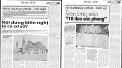 Diễn biến mới về 18 đạo “sắc phong” ngụy tạo ở Phủ Vân Cát