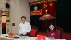 Đoàn công tác của Bộ VHTTDL do Thứ trưởng Đoàn Văn Việt làm việc với tỉnh Kon Tum