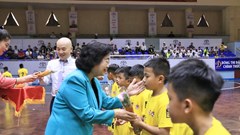 SLNA vô địch Giải bóng đá U9 toàn quốc Toyota Cup