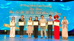 Trao giải Liên hoan đờn ca tài tử và trích đoạn cải lương tỉnh An Giang