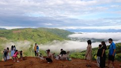 “Săn mây” ở Khánh Sơn