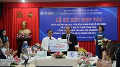 Trường ĐH Văn hoá TP.HCM ký kết hợp tác với các doanh nghiệp trong lĩnh vực xuất bản