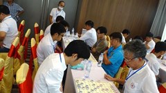 Gần 180 kỳ thủ tham dự Giải cờ tướng đồng đội toàn quốc 2022