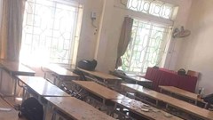 Rơi vữa trần phòng học tại Trường THPT Quang Minh: Tâm lý các em học sinh đã ổn định