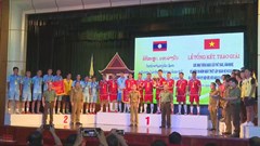 Bế mạc Giải bóng đá chào mừng kỷ niệm 60 năm quan hệ Việt Nam - Lào